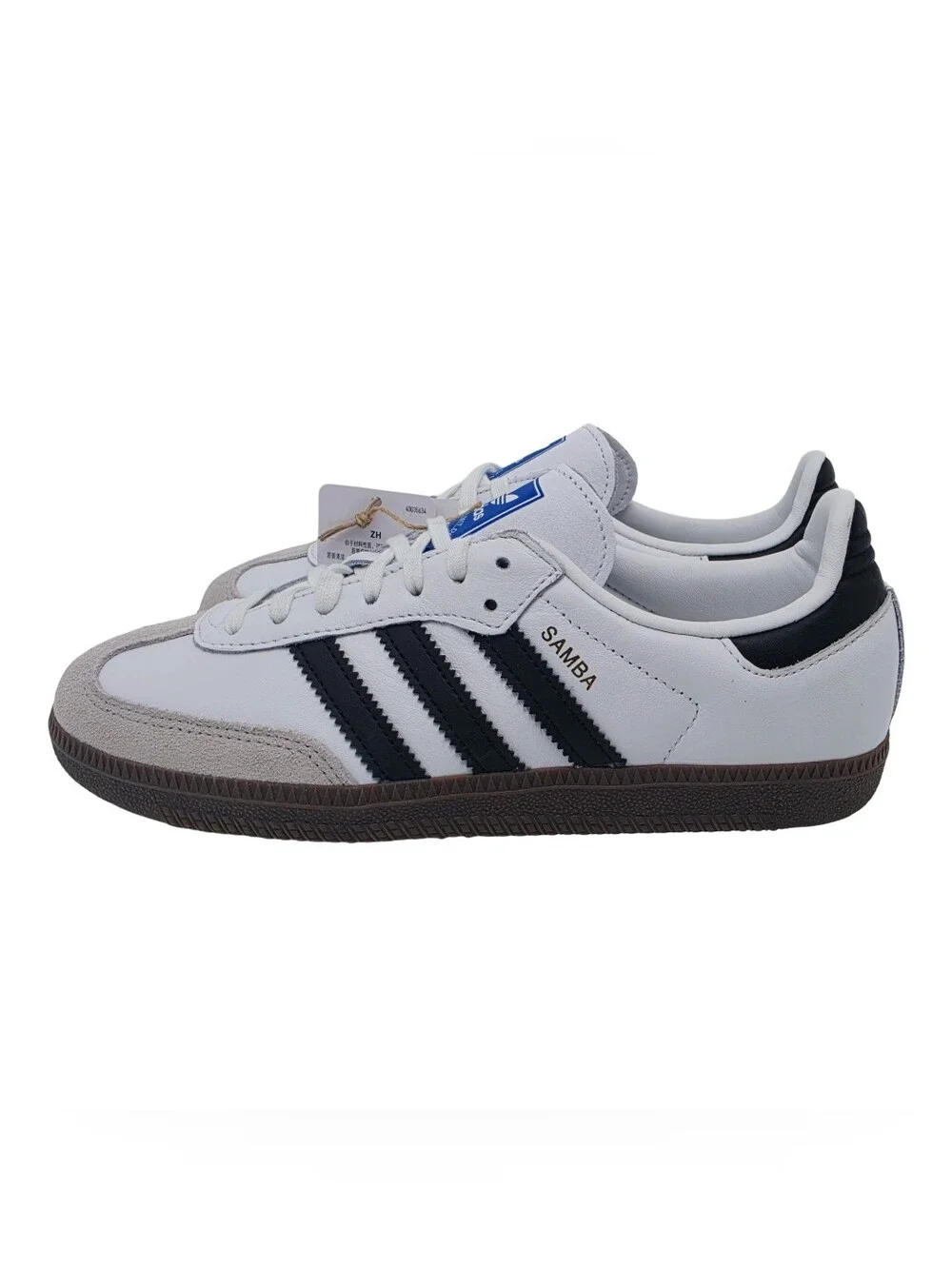 Adidas Samba OG Sneakers Size 5.5 White Granite Black